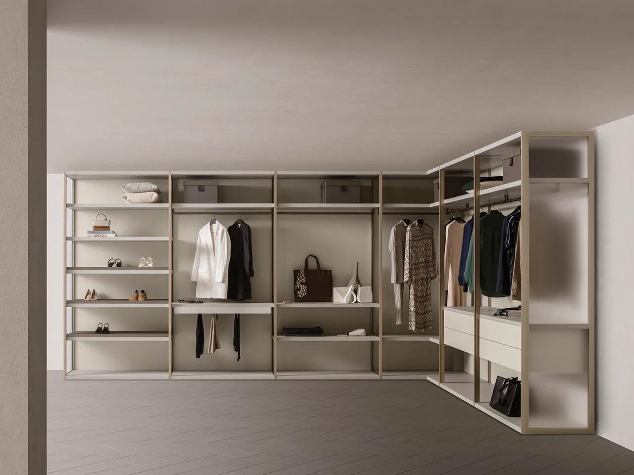 Металлическая секционная гардеробная Pianca TEATRO ARCH-00038354