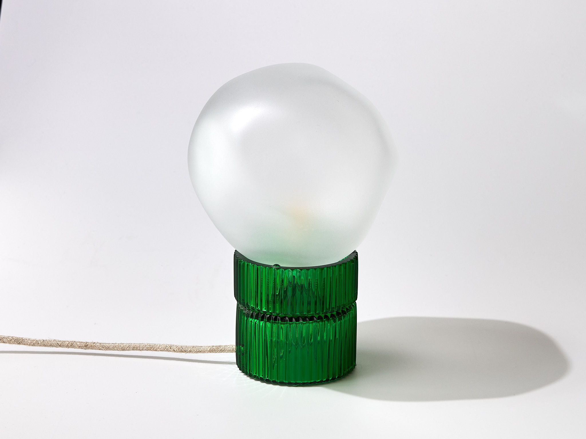 Настольная лампа из дутого стекла Studio Bojola TELLO+NUVOLA ICED ARCH-00093366 - Вид №8