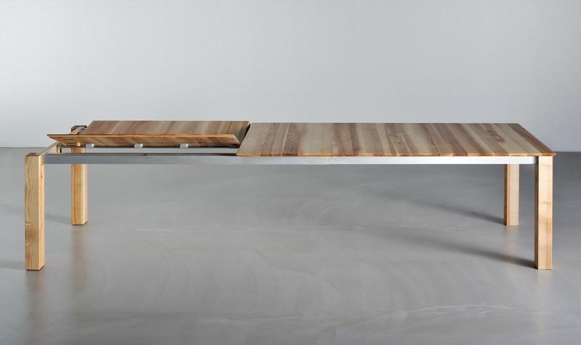 Vitamin Design Раздвижной прямоугольный стол из массива дерева sun-id-1380520 - Вид №2