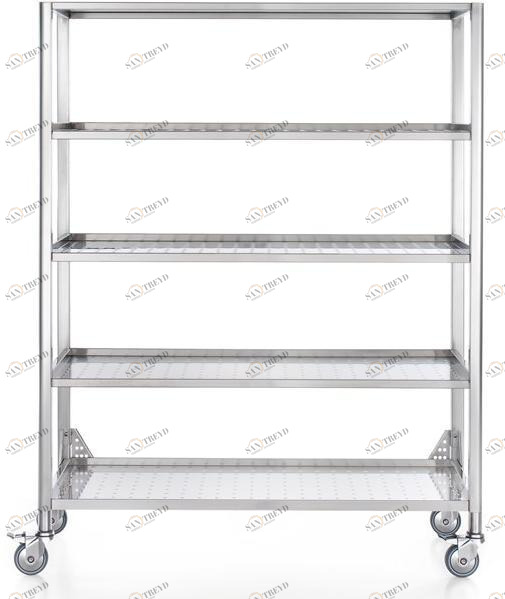 ALPES-INOX Тележка для садовой кухни из нержавеющей стали Liberi in cucina sun-id-1366656