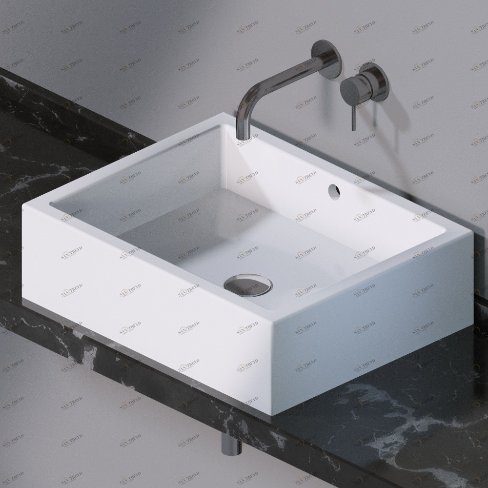 L259100 Накладная раковина на столешницу  прямоугольная A. e T. Italia Bold AeT ITALIA