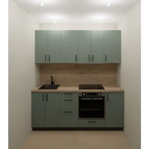Кухонный гарнитур 200x60 см София цвет зеленый 89442882 STLM-2007453