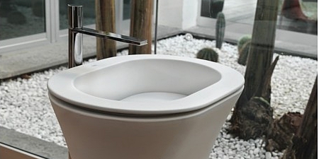 AMLA65 Встроенная раковина под столешницу овальная Ceramica Cielo  - Вид №5