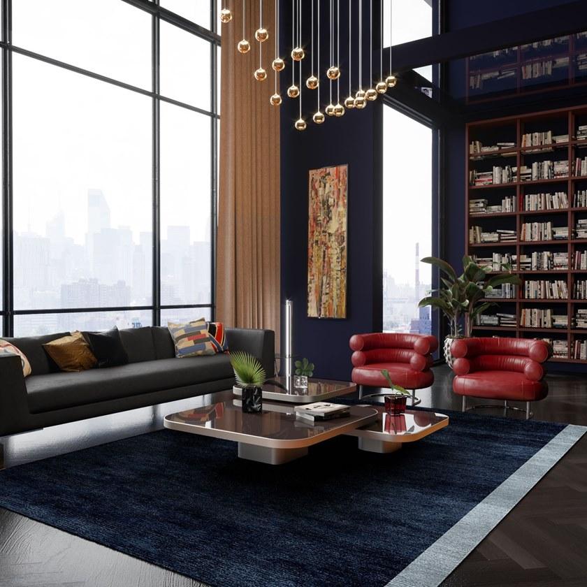 Tapis Rouge Прямоугольный коврик ручной работы Color block Tr1610hc - Вид №4