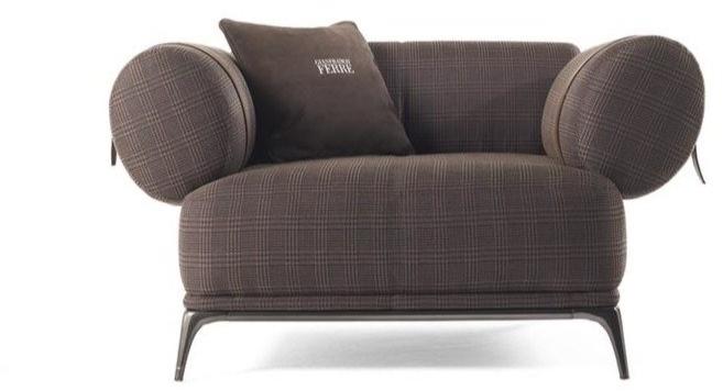 Gianfranco Ferré Home Кресло с обивкой из ткани с подлокотниками Phoenix F.pho.221.acx - Вид №2