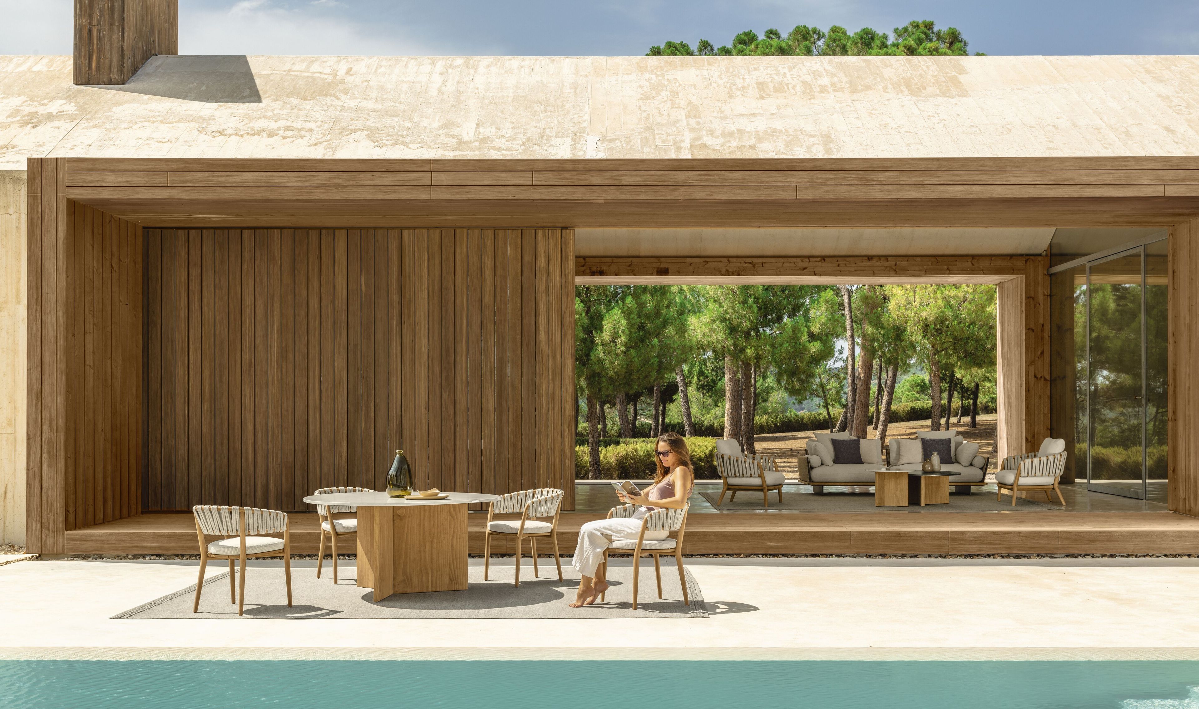 Круглый садовый стол Accoya® Talenti Venice ARCH-00152649 - Вид №1