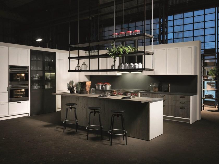 Aster Cucine Кухня с островом без ручек Factory sun-id-1429610 - Вид №3
