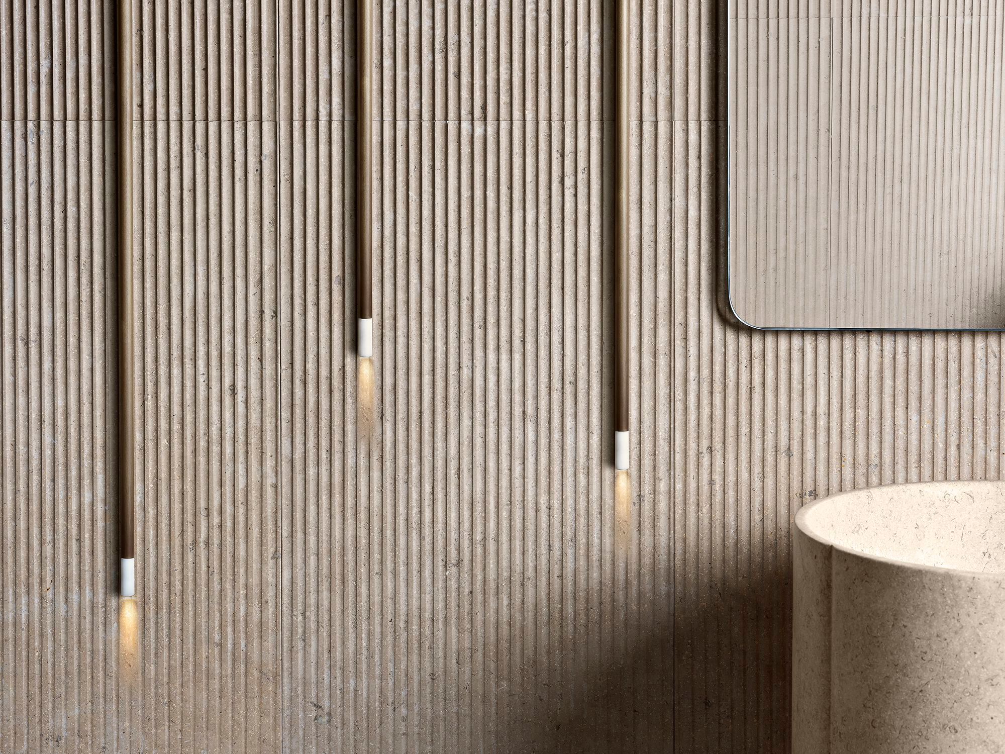 Настенный светильник из латуни для ванной комнаты LUCE DI CARRARA Оскар ARCH-00031823 - Вид №3