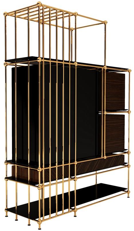 Porustudio Комод из фанерованной древесины с распашными дверцами Vegas sun-id-1471081 - Вид №3