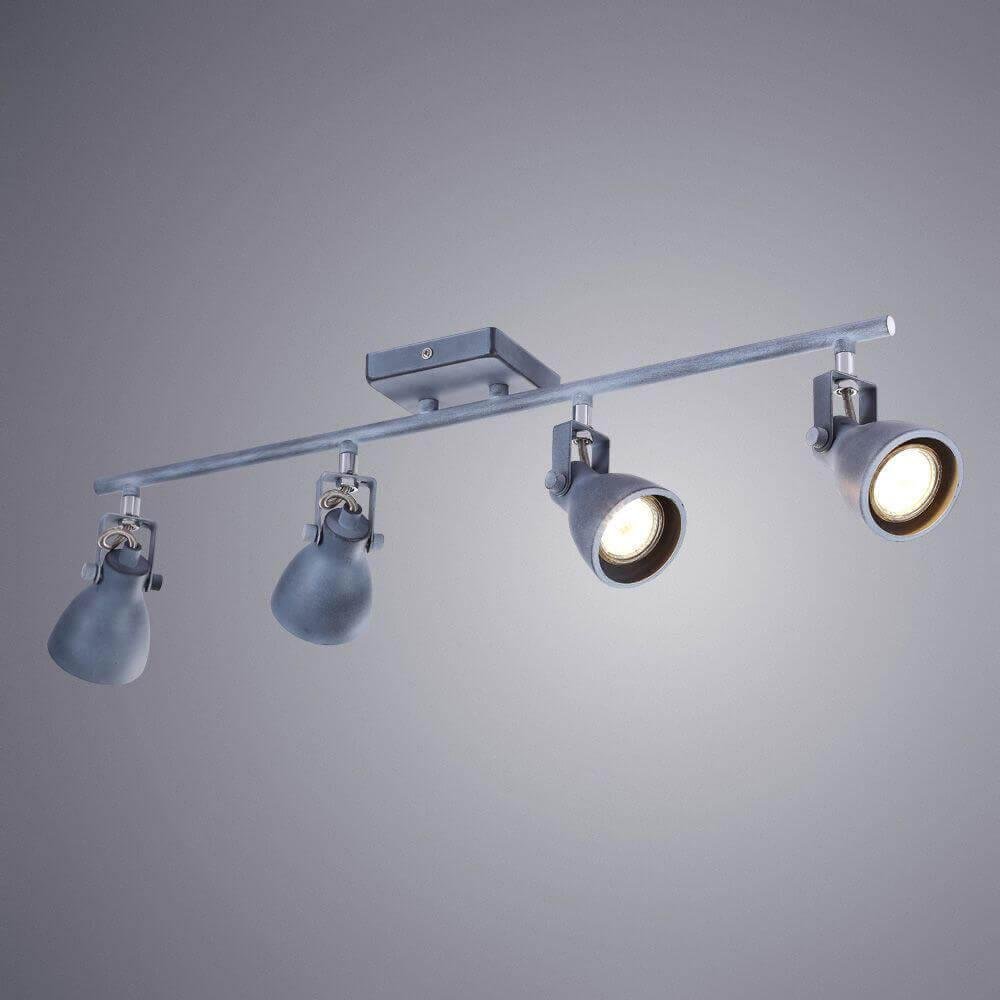 Спот потолочный серый Arte Lamp A9189PL A9189PL-4GY ARTE LAMP 9189 00-3924382 Серый  - Вид №3