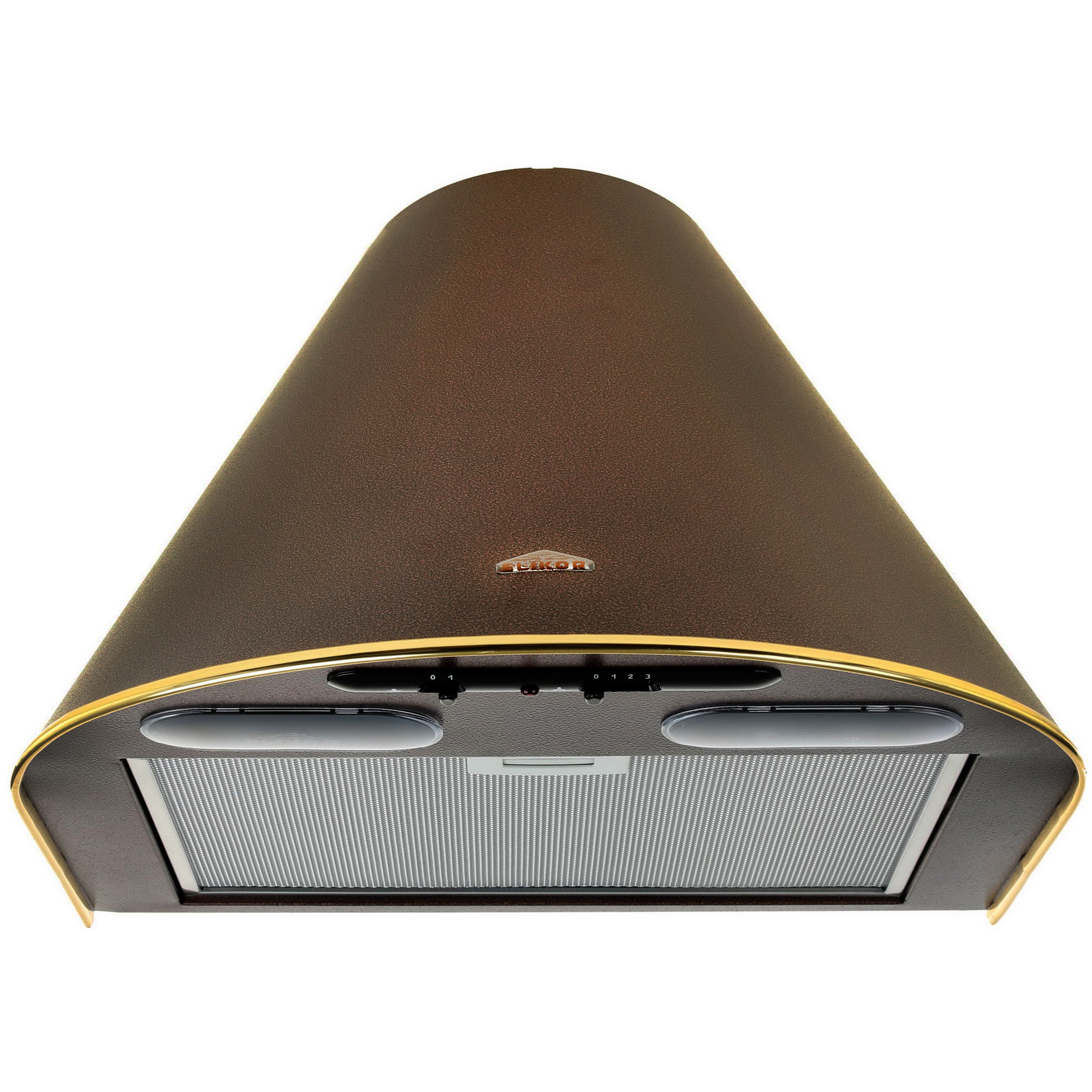 1074658 Вытяжка каминная ELIKOR Эпсилон 50П-430-П3Л коричневый/золотистый STDN-0019771 - Вид №1