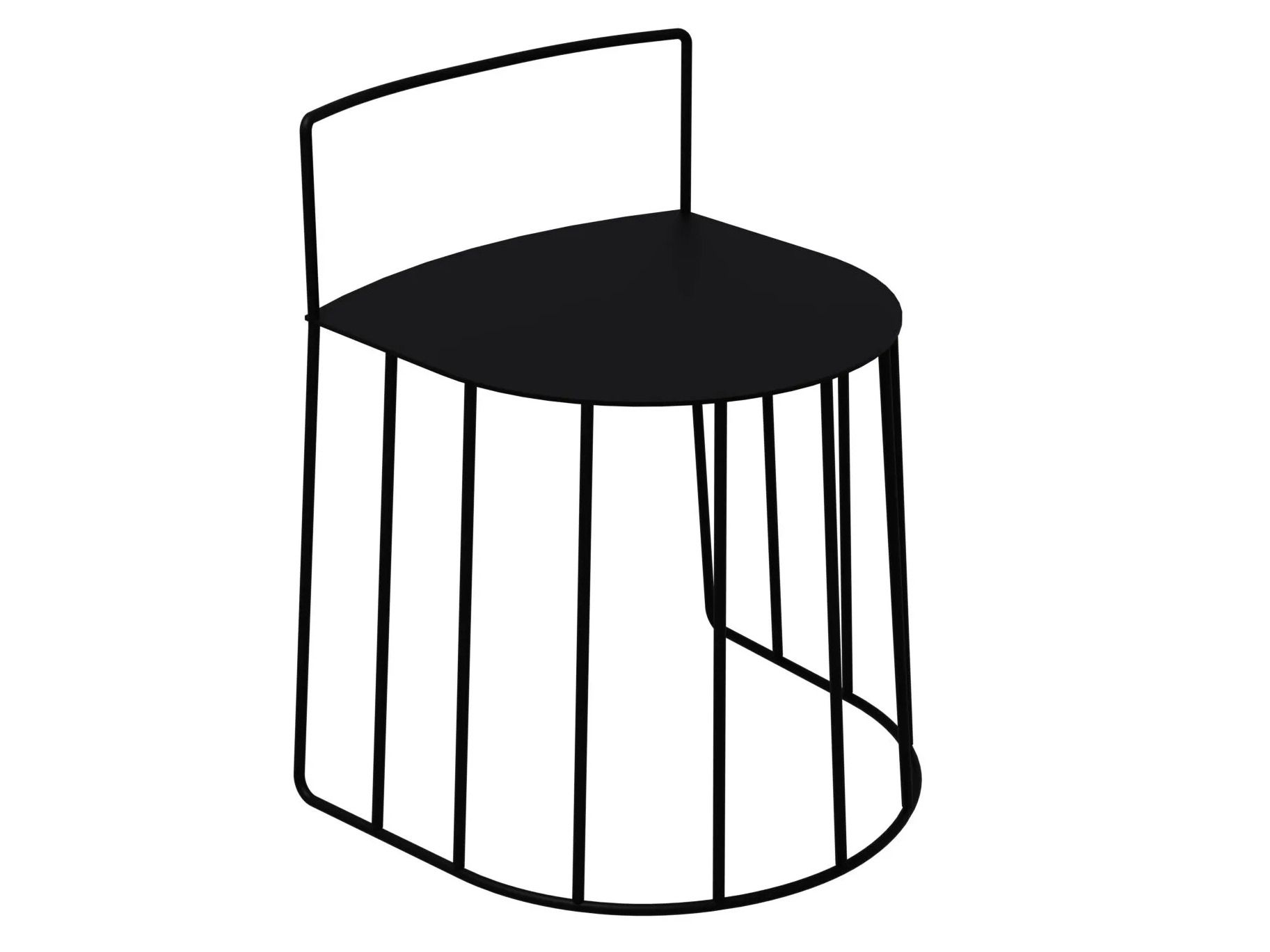 Стул из железа и листового металла Pipedesign Arturo ARCH-00089080