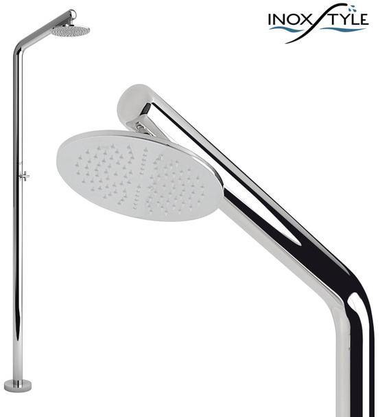 Inoxstyle Летний душ из нержавеющей стали Riva 01006 s beauty - Вид №1