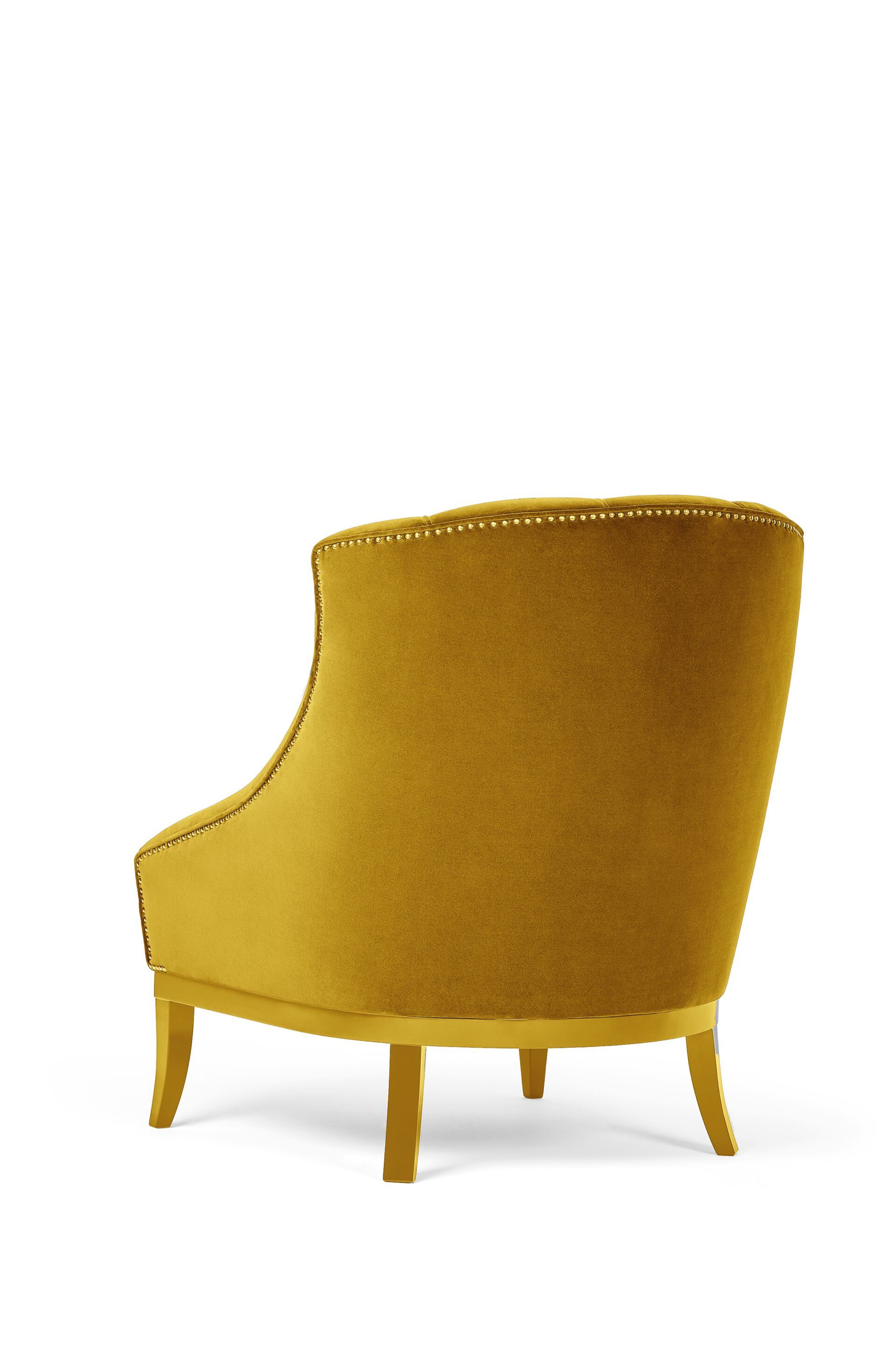 Бархатное кресло Munna Heritage ARCH-00114629 - Вид №6