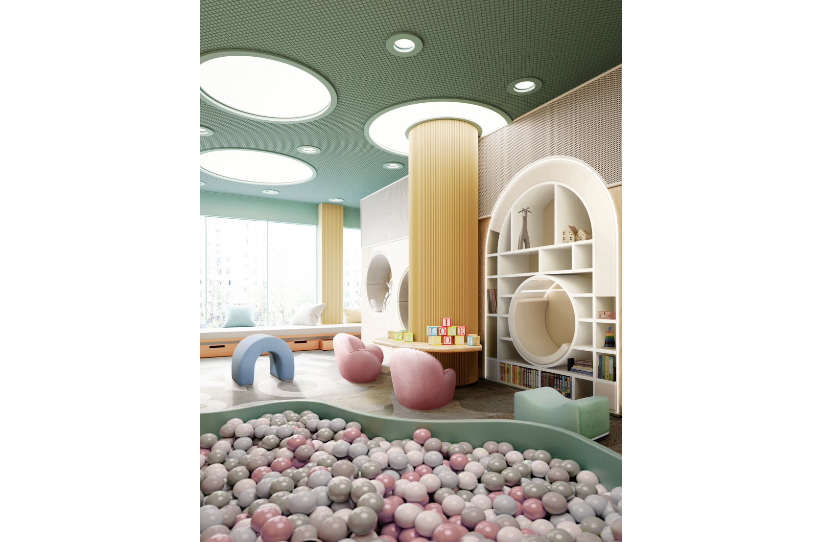 CIST335 Детское мягкое кресло Изысканность Circu  - Вид №5