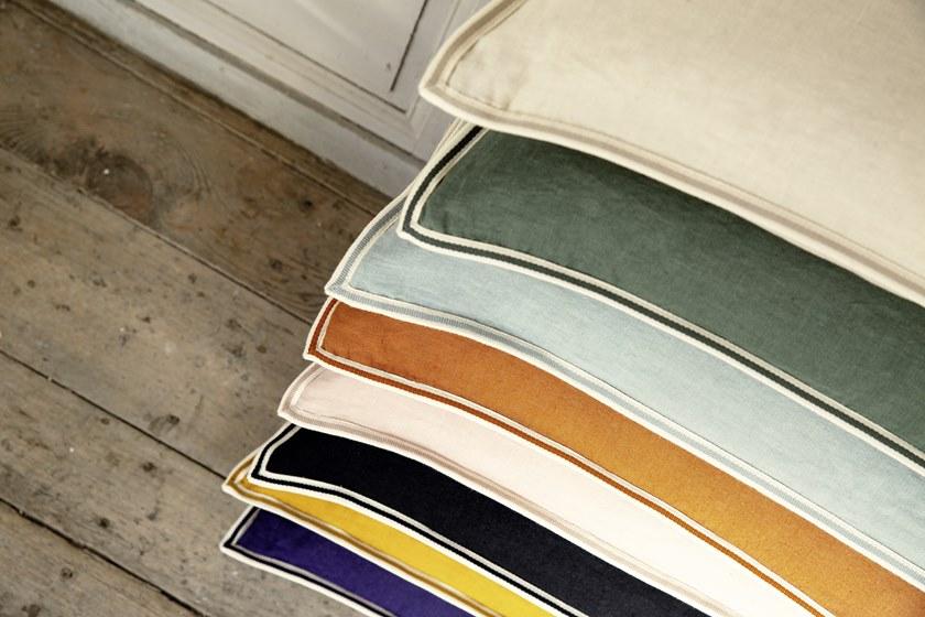 Élitis Однотонная прямоугольная подушка из льна sun-id-1357150 - Вид №3