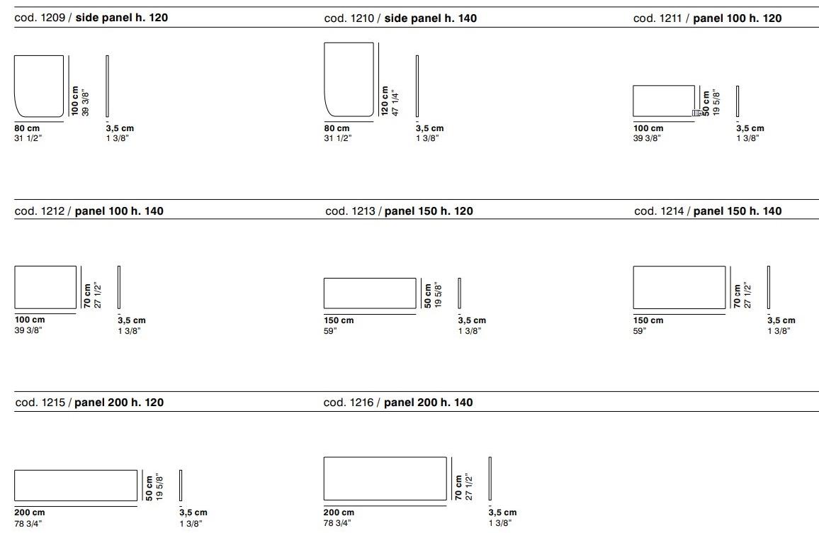 La Cividina Модульный диван из ткани Couchette sun-id-1468081 - Вид №15