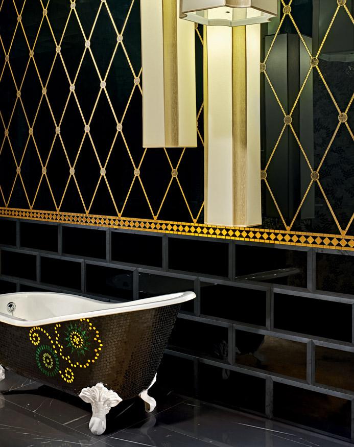 SICIS Clavum Big Feather Black ДЕКОРАТИВНЫЙ VETRITE sun-id-1991036