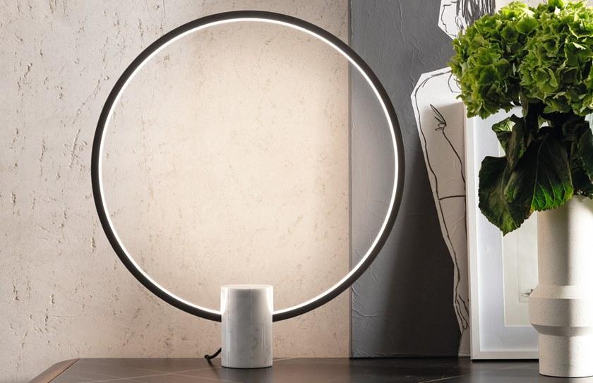 Porada Настольная лампа из каррарского мрамора Nineteen sun-id-1431194 - Вид №1