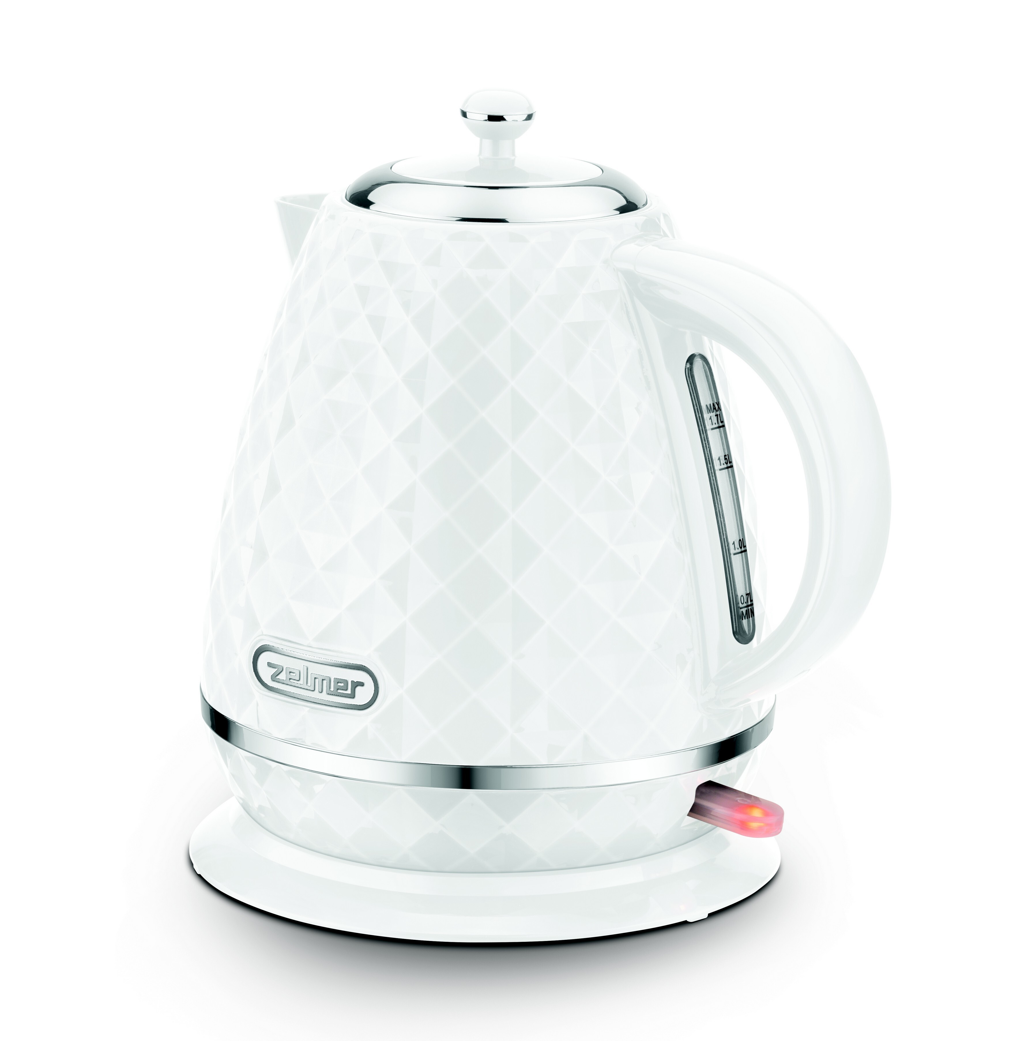 9103605 Электрочайник Zelmer ZCK7635W белый STDN-0050238 - Вид №1