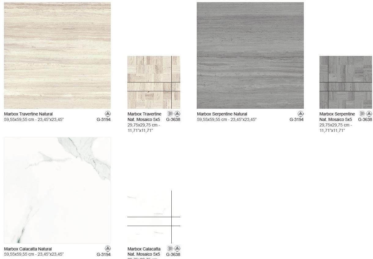 Aparici Фарфоровый пол с эффектом мрамора Marbox sun-id-1450078 - Вид №2