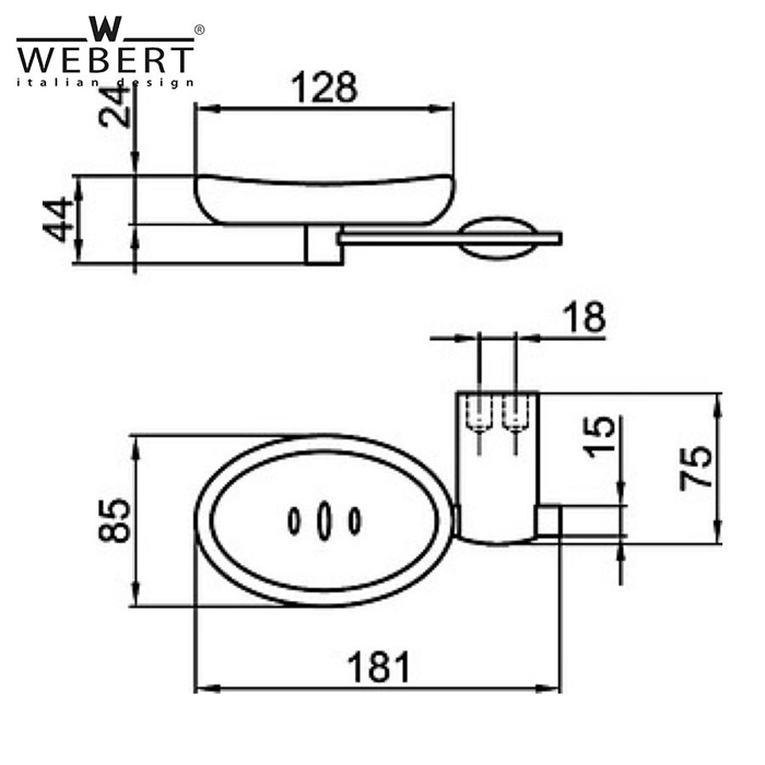 AI500101015 Мыльница Webert Aria - Вид №2