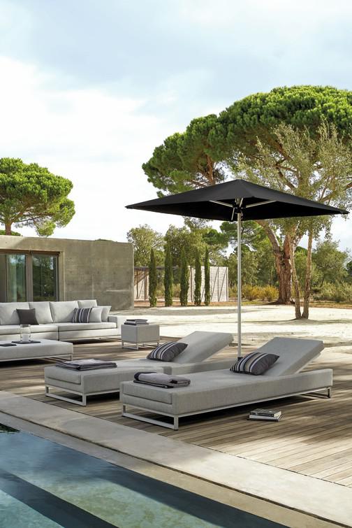 MNST398 Кресло для отдыха lotus smokey 99 Manutti Zendo - Вид №10