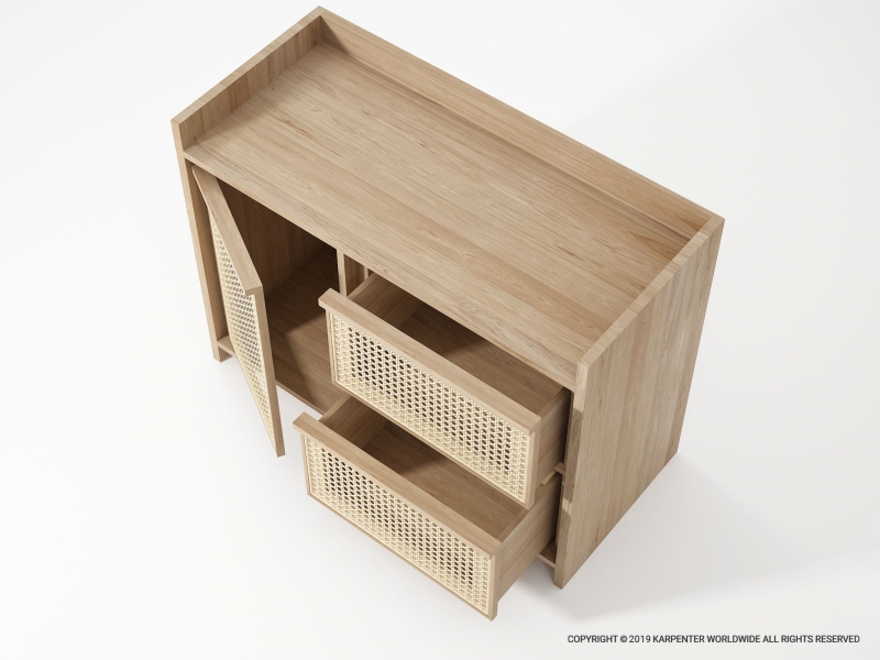 577_1173 Боковая панель с дверцей и 2 ящиками Karpenter ROOTS - Вид №3