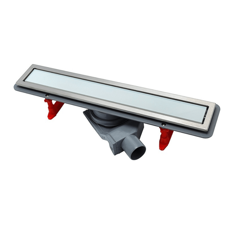 Линейный трап 750 мм CONFLUO PREMIUM WITH WHITE GLASS LINE 13000284 PESTAN  - Вид №1