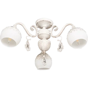 Люстра Louis 3хЕ27х60 Вт цвет белый