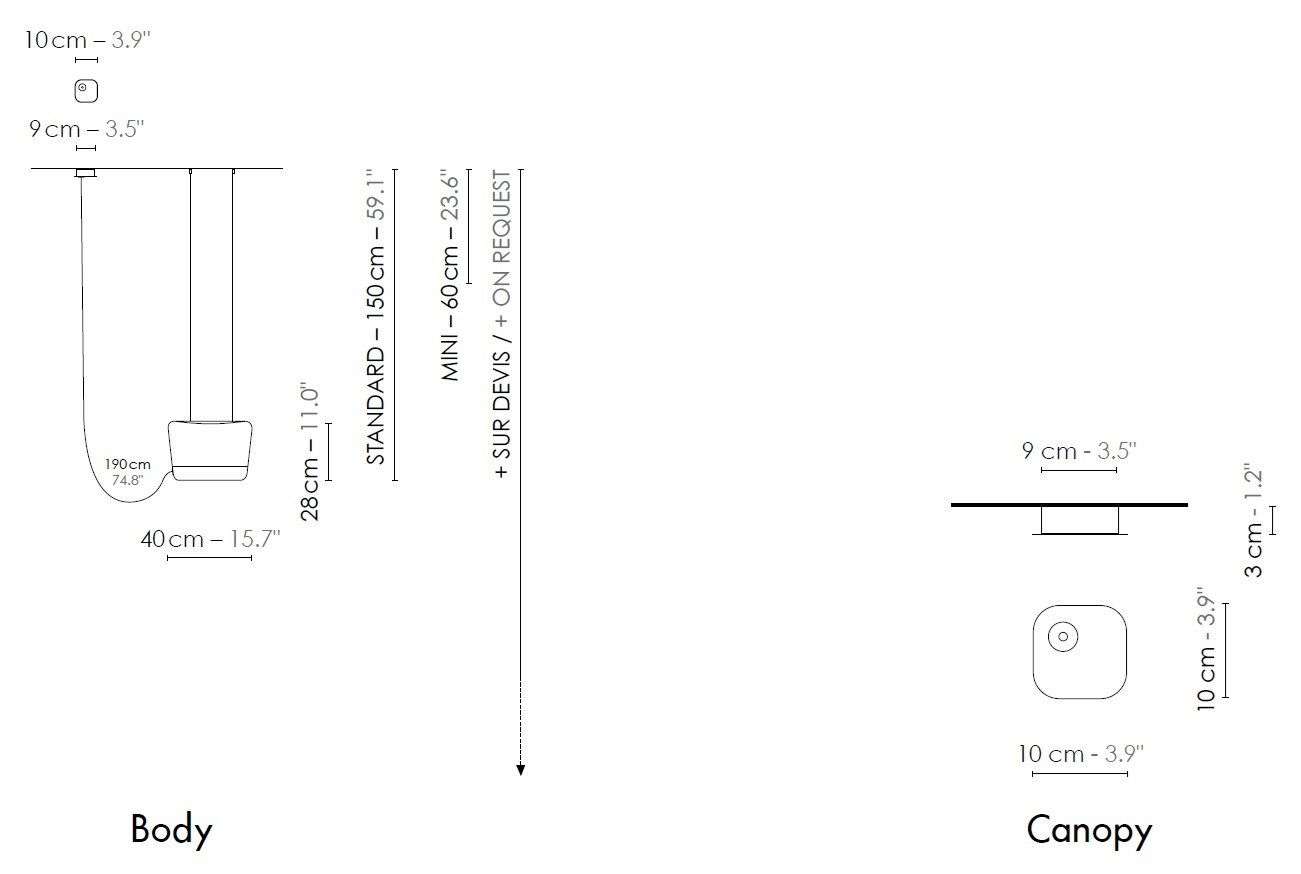 Светодиодный подвесной светильник designheure Eau de lumière ARCH-00019846 - Вид №3