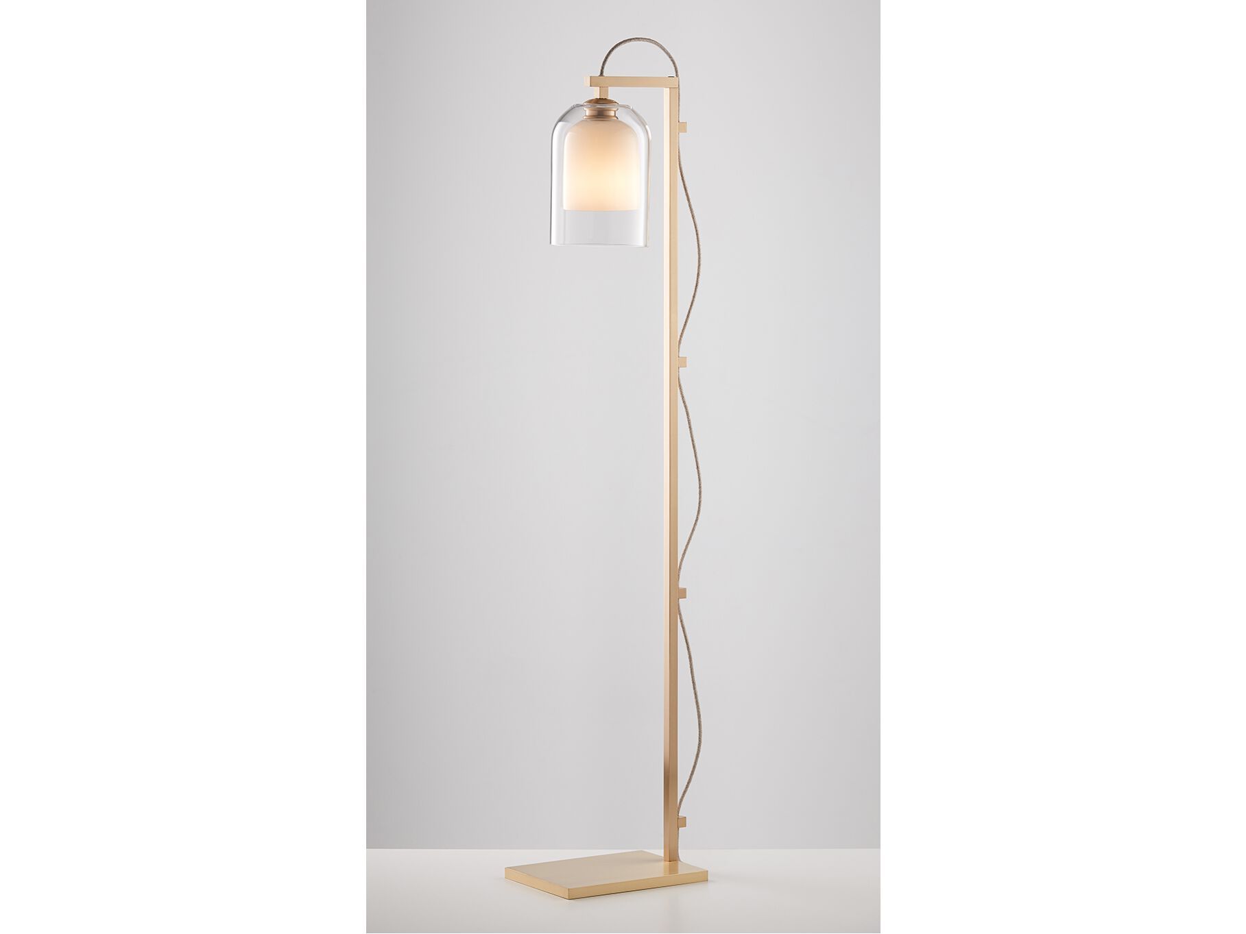 Торшер из стали и стекла Articolo Studios Lumi ARCH-00028347