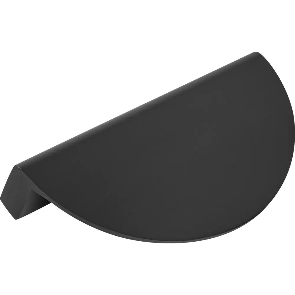 INSPIRE Ручка-полукруг для шкафов Лион 95 мм чёрный алюминий 89287859 STLM-1527756