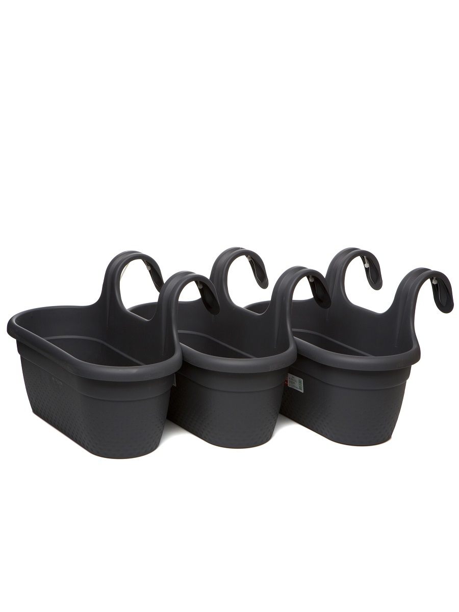 Горшок для цветов Sego 6.2L Anthracite NAVAKO 16160 - Вид №4