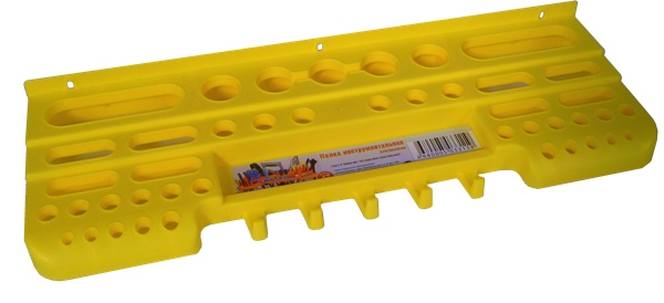 pl 1-2 Полка инструментальная (470х160х50) желтая Цветочная коллекция 