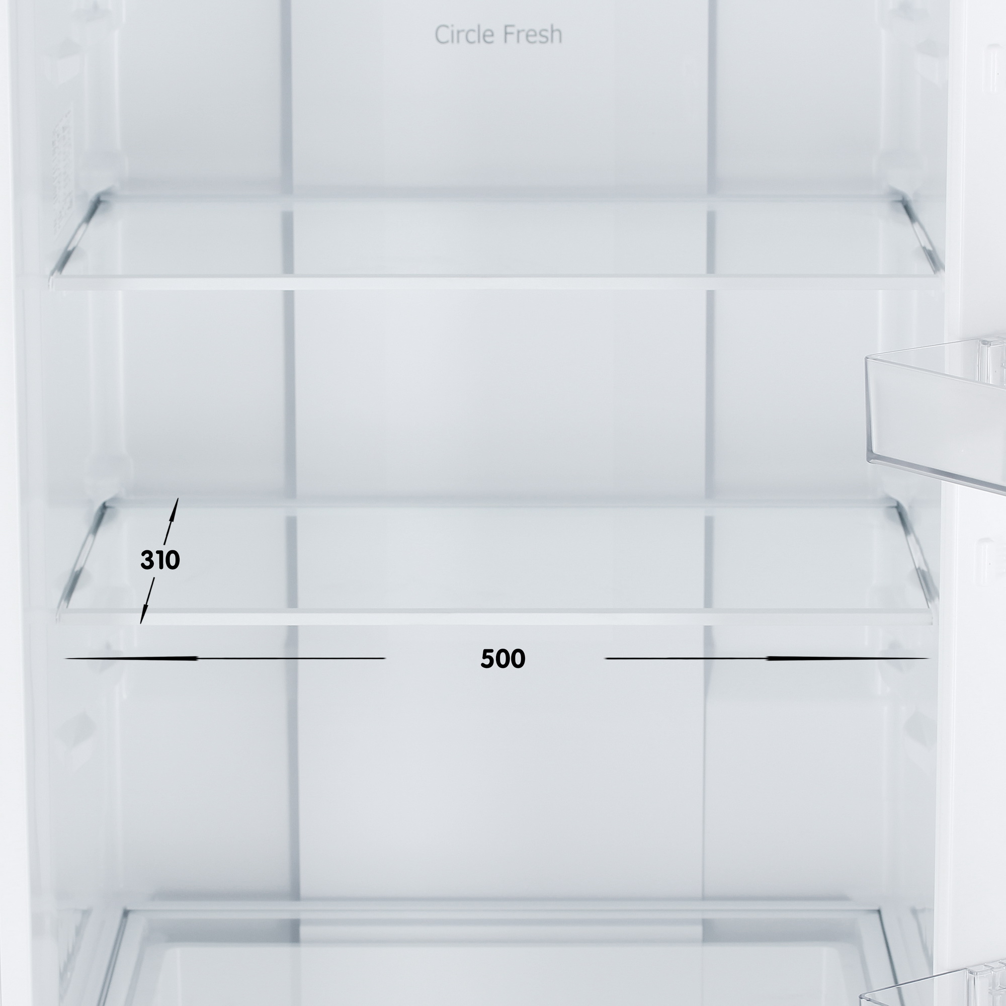 9267980 Холодильник с морозильником   Candy CFN6200W белый STDN-0117254 - Вид №8