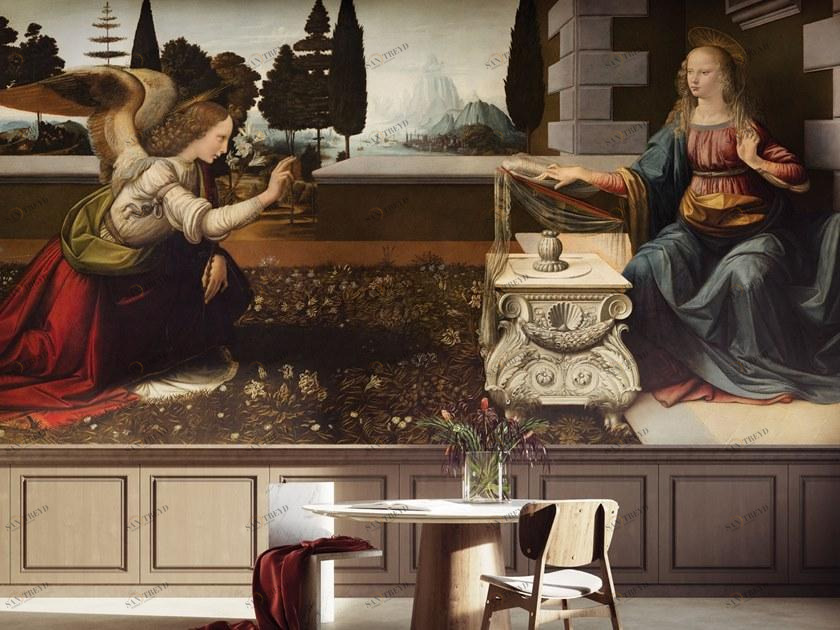 Tecnografica Тканевые обои в современном стиле Italian masterpieces sun-id-1432147