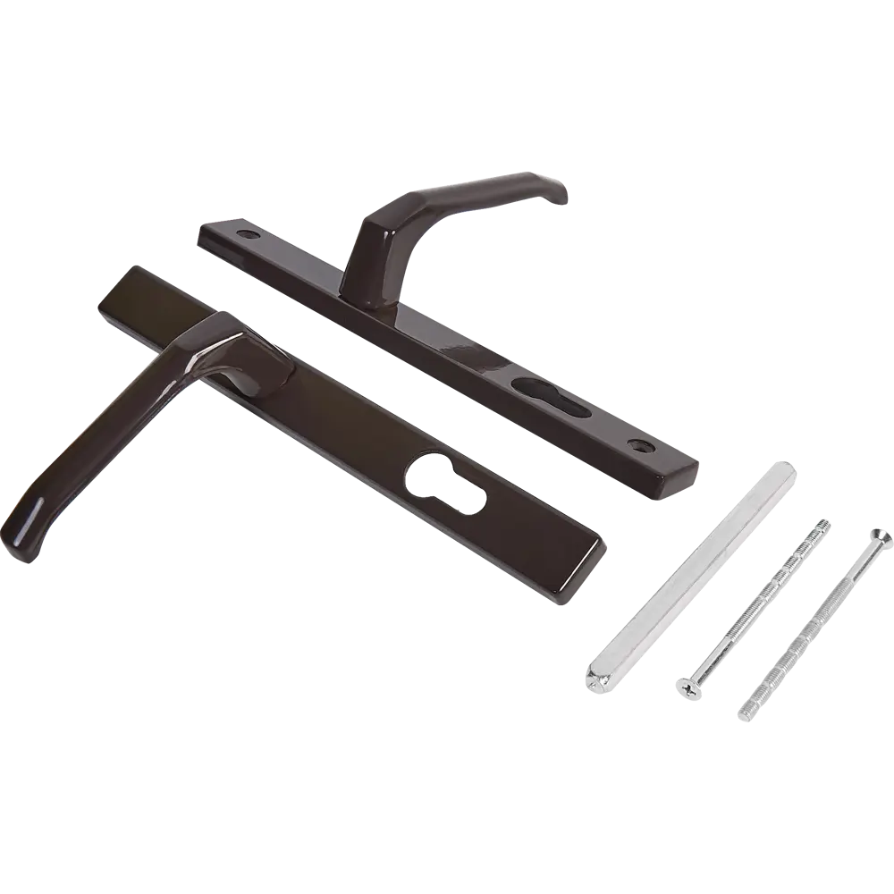 Santreyd Дверная ручка для узкопрофильных замков 26×85 мм, коричневая 85181699 STLM-0896237 - Вид №2