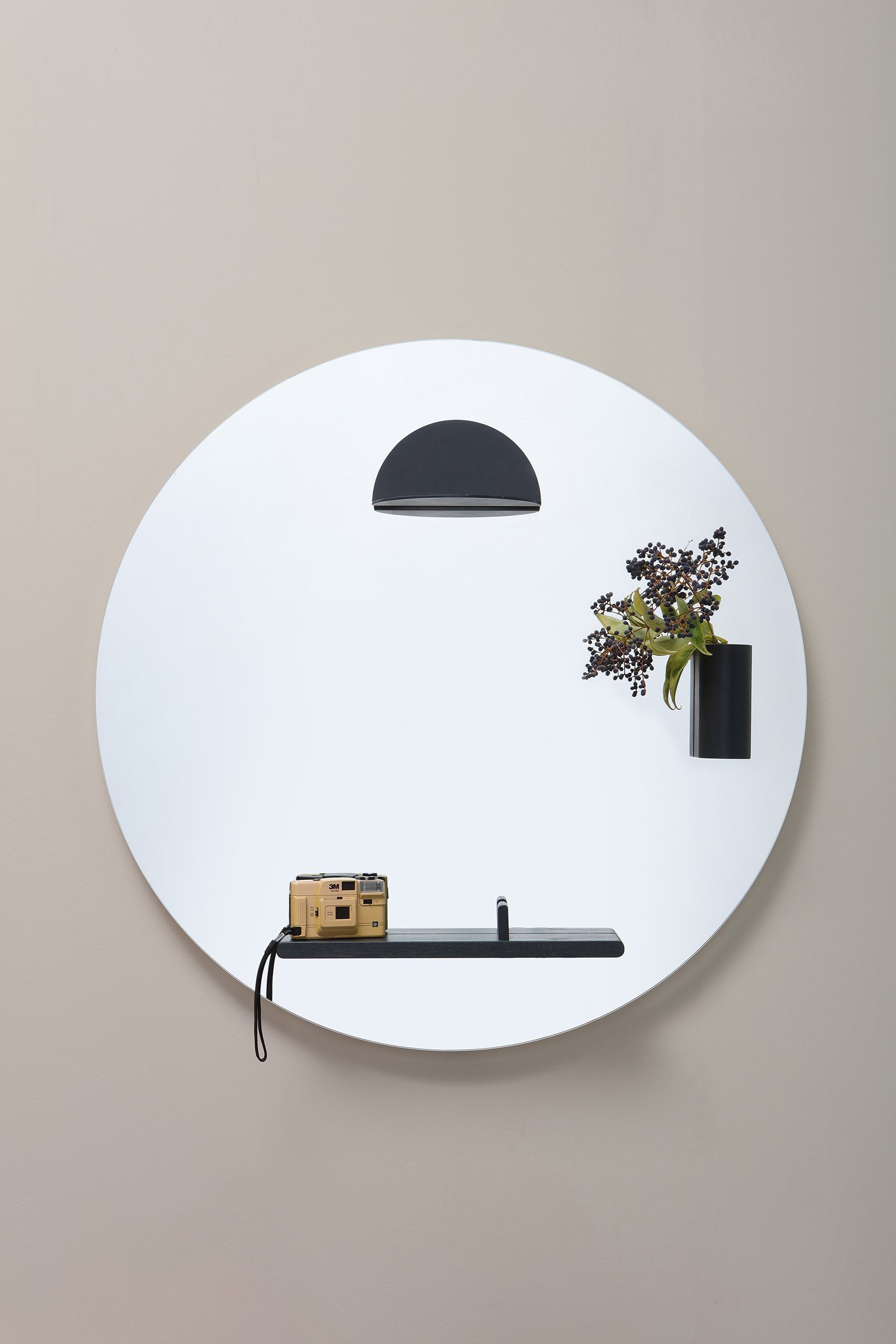 Круглое зеркало с магнитными аксессуарами Azzurra Ceramica Franky ARCH-00137775 - Вид №6