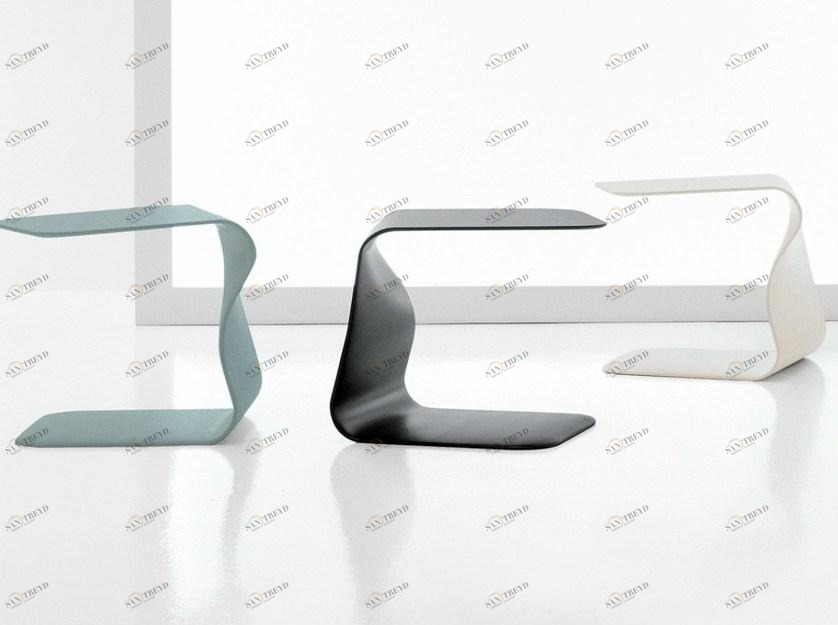 Bonaldo Журнальный столик из полиуретана / прикроватная тумбочка sun-id-1387868