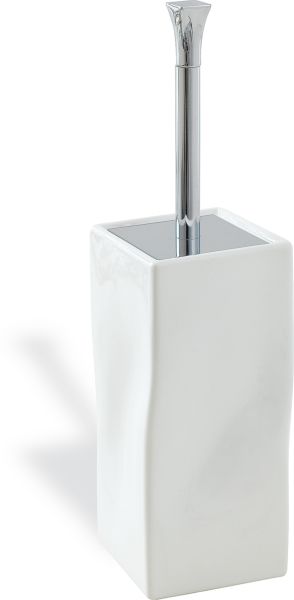 PR796(16-NE) Stil Haus Prisma, напольный керамический ёрш, цвет золото - черная керамика