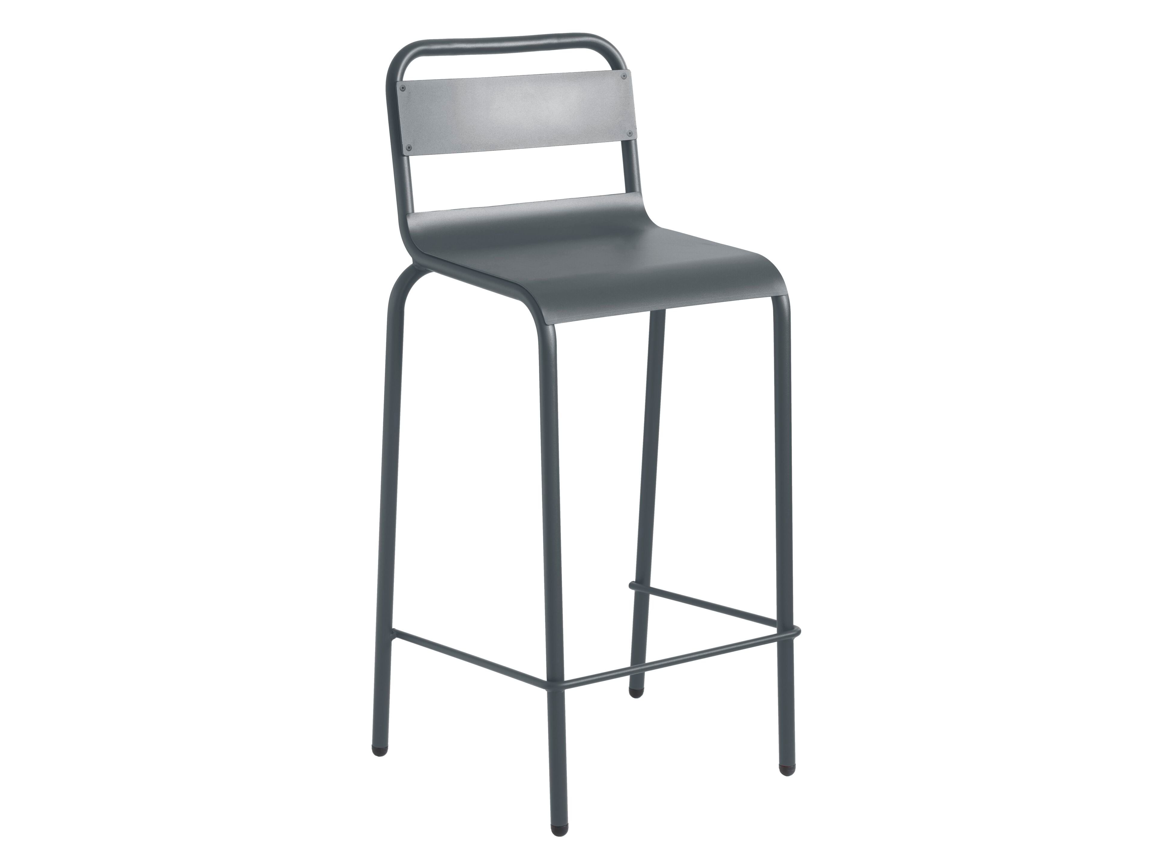 Штабелируемый садовый стул из оцинкованной стали iSimar Anglet ARCH-00137382