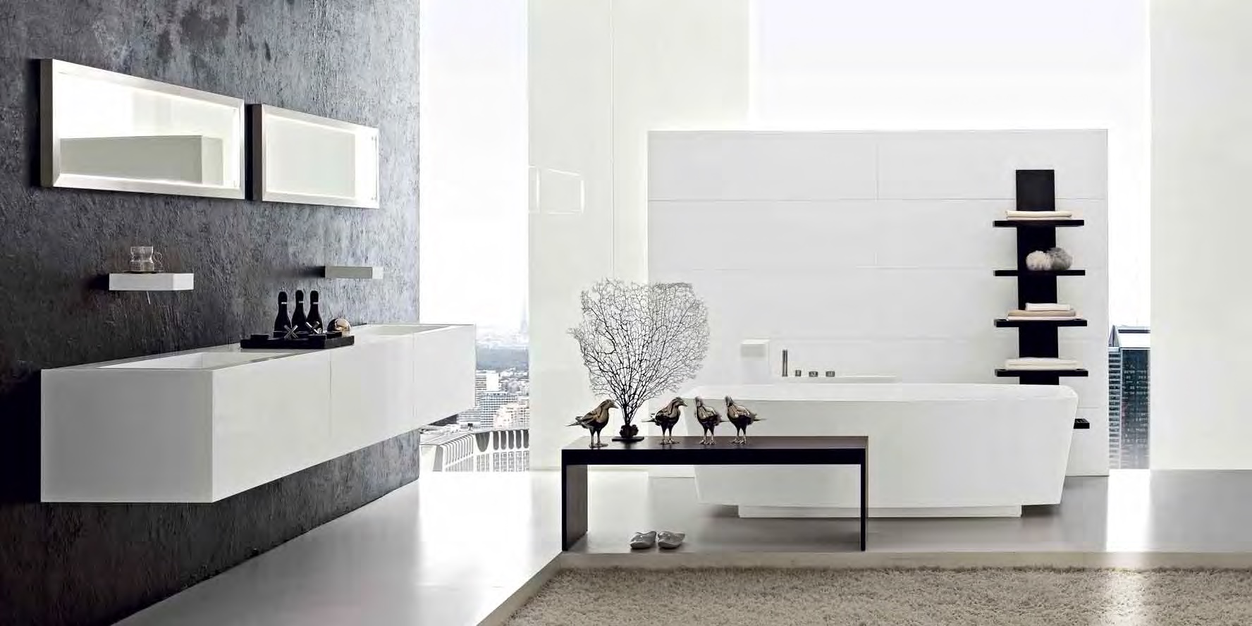 Toscoquattro Ванна отдельно стоящая из искусственного камня OPERA 10VA2SA - Вид №3