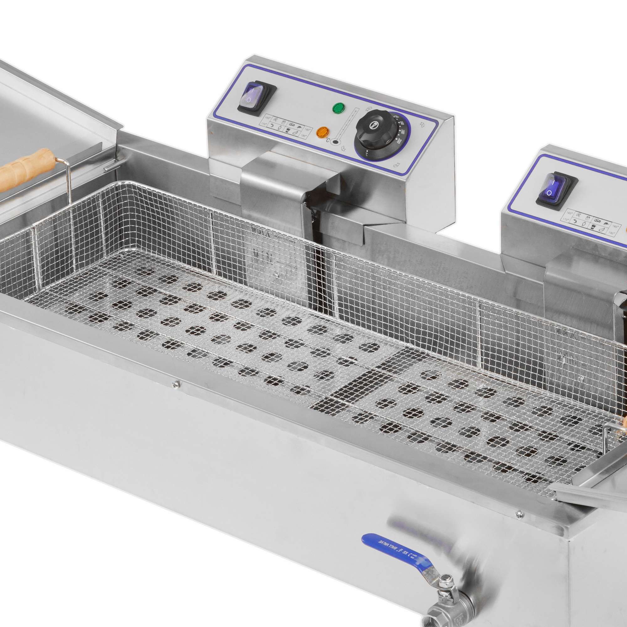 9126322 Фритюрница Viatto EF-26L-TS серебристый STDN-0047879 - Вид №4