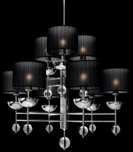 ILFARI Люстра из металла с прямым и отраженным светом Sweet symphony 12840