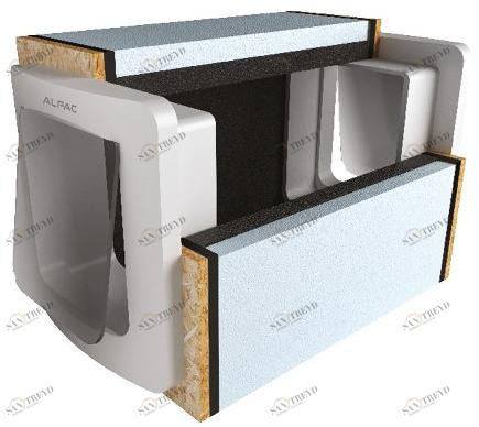 Alpac Теплоизоляционный откидной борт для кошек для доступа домашних животных Ingenius sun-id-1344625