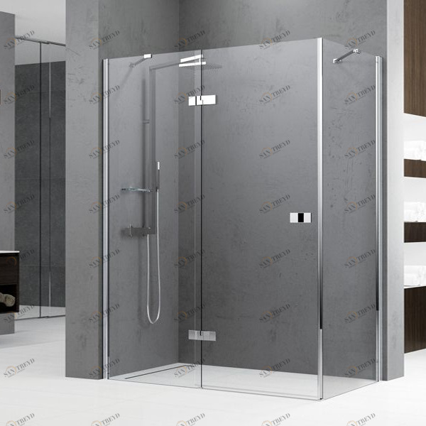 Novellini. Душевой уголок 120x90 см 2P+F с профилем GALA 1 GALA12P120S1KGALA1F901KGALA12P120D1KGALA1F901K