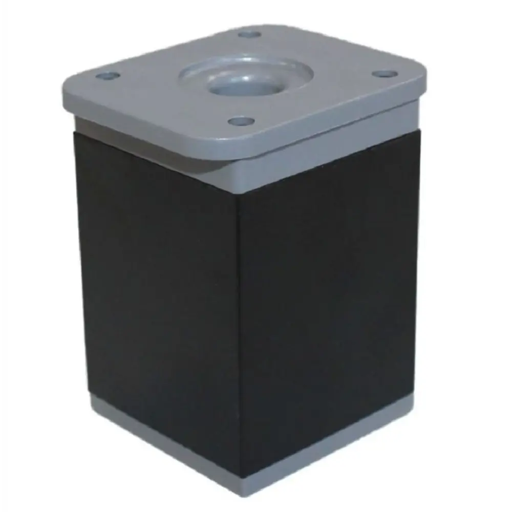 Мебельная ножка TECH-KREP квадратная белая 60×40 мм с крепежной пластиной 89404175 STLM-1575017