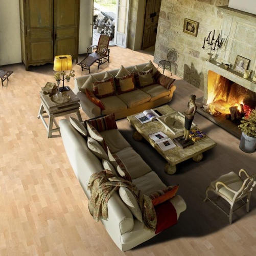 Спортивный паркет Kahrs Спортивные полы Актив Флор Клён Селект (Гладкая) 2423х200 мм 2600200585 - Вид №2