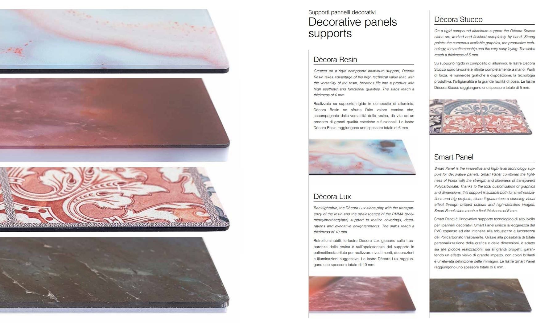 Декоративная панель из алюминия, стекла или ПММА Tecnografica New Surfaces ARCH-00054162 - Вид №2